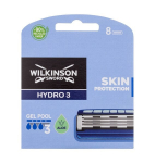 Skutimosi galvutės Wilkinson Sword Hydro 3, 8 vnt
