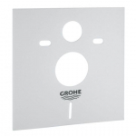 Grohe WC garso izoliacinė tarpinė pakabinamam wc, chrome, 37131000