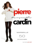 Pėdkelės moterims Pierre Cardin, juodos, 50 DEN