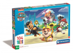 Dėlionė Clementoni Puzzle Super Color Paw Patrol 27265, 104 d.