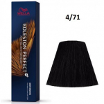 Plaukų dažai Wella Professionals Koleston Perfect Me+, 4/71 Brownish Grey Brown, 60 ml