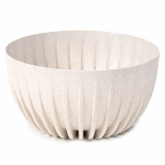 Vazonas Eco Wood, 30x16 cm, Baltos spalvos 30xh16 cm medinis vazonas su nuimtu ECO medžio pavir&scaron;iumi