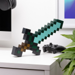 Minecraft Deimanto Kaladėžės Lempa - Paladone - 3 dinami&scaron;kos &scaron;viesos režimai - USB arba baterijų maitinimas
