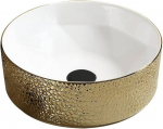 Praustuvas Mexen Clarisa, White/Gold