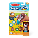 Lipdukų knygelė Melissa & Doug Sticker WOW! &Scaron;uniukas