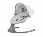 Elektrinės sūpynės Kinderkraft 2in1 Lumi 2, light grey