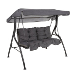 Pagalvėlė sūpynėms su stogeliu Patio Luna Kate H024-07IB, pilka