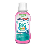Burnos skalavimo skystis Aquafresh Big Teeth Kids mėtinė be fluoro be alkoholio 300 ml