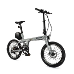Elektrinis dviratis Beaster BS126S 20", pilkas