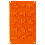 Orion kepimo forma, 29x17 cm, Sausainių forma silikoninė ruda &scaron;ventinė SILLINIE