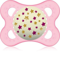 Čiulptukas Mam Original Night Pink, 0-6 mėn