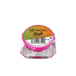 Nagų dulkės Semilac Flash Galaxy Ginger & Green 662, 0,5 g