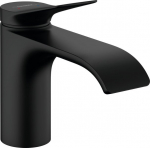 Hansgrohe Vivenis 80 praustuvo mai&scaron;ytuvas be dugno vožtuvo. matinis juodas
