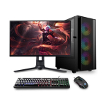 Kompiuteris Gaming PC Oracle Komplekt, AMD Ryzen&trade; 5 5500 4.2 GHz, 1 TB SSD, RAM 16 GB, AMD Radeon&trade; RX 580 8GB, PSU 500W, Windows 11 24″ FullHD 1920×1080