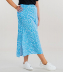 Vero Moda sijonas moterims 10302047, mėlynas, S