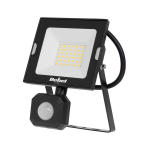 LED prožektorius su judesio jutikliu, baltas