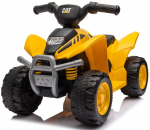 Vaiki&scaron;kis elektrinis keturratis Quad Honda TRX Sun Baby, geltonas