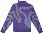 Megztinis moterims Pantoneclo PAN2022024, violetinis