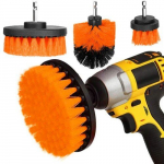 Bigstren valymo &scaron;epečiiai Drill Brush, 4 vnt.