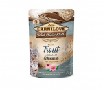 Carnilove Trout Echinacea konservai katėms, 12x85 g