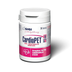 Gigi papildas katėms ir &scaron;unims tabletėmis CardioPet, 30 vnt.