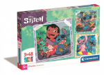 Dėlionė Stitch SuperKolor Clementoni, 144 d.