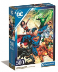 Dėlionė Clementoni Compact DC Comics Justice Leag 35531, 500 dalių