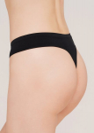 Besiūlės string kelnaitės STRING BRIEFS Giulia, spalva black