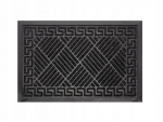 Lauko guminis kilimėlis 60x40 cm, juodas, 60x40 cm
