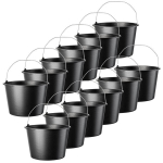 Plastikiniai statybiniai kibirai, 20 l., 12 vnt.