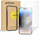 FYYY 4 ekrano apsaugų pakuotės "iPhone 14 Plus", HD grūdintas stiklas