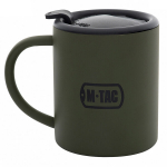 Puodelis su dangteliu M-Tac 280ml, žalias