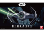 Model Star Wars Tie Advanced 1:72 Revell