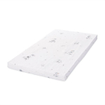 Vaiki&scaron;kas čiužinys Lorelli Classic Green Giraffe, 60x120 cm, baltas