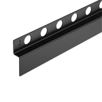 Krentanti kairioji grindjuostė 120 cm juoda