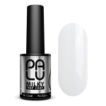 Hibridinis vir&scaron;utinis nagų lako sluoksnis Palu Hybrid Top MILKY No Wipe, 11 g