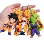 Anime Son Goku stiliaus raktų pakabukas