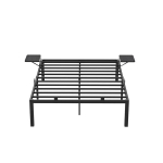 Metalinis dvigulės lovos rėmas 190 x 140 cm čiužiniui