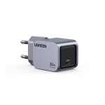 Ugreen X703 Nexode Pro USB-C 30W GaN Technologija Mini Greitas Įkroviklis Pilkas