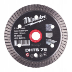 Milwaukee deimantinis diskas 76mm, 10mm skylė, keramikai