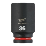 Milwaukee 3/4" 36mm ilgas smūginis lizdas