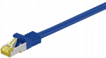 Patchcord Cat6a S/ftp (pimf) 3m Mėlynas