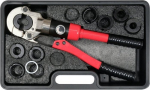 Hidraulinis vamzdžių presavimo įrankis Yato YT-21758 PEX U/TH 16&ndash;32mm 8 presavimo žandų