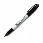 Sharpie Fine permanentinis žymeklis, juodas
