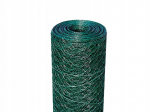 Žalias &scaron;e&scaron;iakampis tvoros tinklelis 1m x 10m 25mm