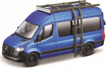 Maisto "weekend" Mercedes-benz Sprinter su dviračiu, mėlynas