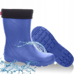 Moteri&scaron;ki putų guminiai batai su pa&scaron;iltinimu, lengvi lietaus batai, LEMIGO DAKOTA