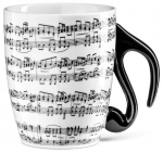 Muzikos puodelis "Uvertiūra" - dovana muzikos gerbėjui