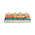 Bok&scaron;telių dėlionė Fisher Price HXV05, 13 dalių