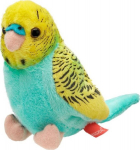 Mink&scaron;tas pliu&scaron;inis papūgos žaislas, 13 cm